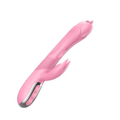 Experience Sensational Pleasure with our Waterproof Silicone Vibrator Masturbator - Intelligent Heating and G-Spot Stimulation for the Ultimate Female Adult Sex Toy in Pink