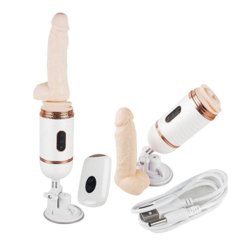 Experience Ultimate Pleasure with our Dildo Automatic Masturbator Multi Speed Thrusting Heat Penis Vibrator Sex Machine - Perfect for Women Looking for Realistic Sensations