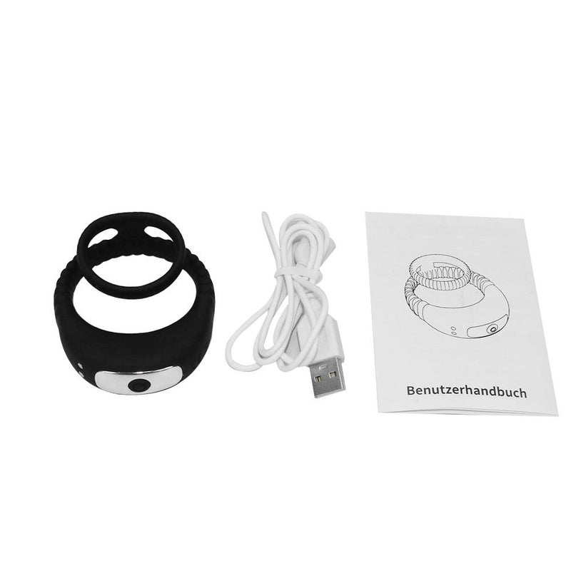 Maximize Your Pleasure with a Powerful Vibrating Penis Cock Ring - Small, Waterproof, and 10-Speed for Delayed Ejaculation and Intense Clit Stimulation - Perfect Sex Toy for Men