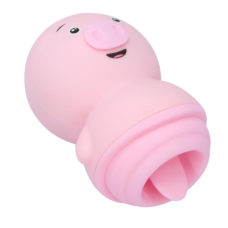 Experience Ultimate Pleasure with our Sucking Vibrator - Low Noise, Beautiful Design, and Sexy Pig Licking Clitoris & Nipple Licks - Female Anal Massage - Cute & Safe Material Included