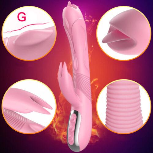 Experience Sensational Pleasure with our Waterproof Silicone Vibrator Masturbator - Intelligent Heating and G-Spot Stimulation for the Ultimate Female Adult Sex Toy in Pink