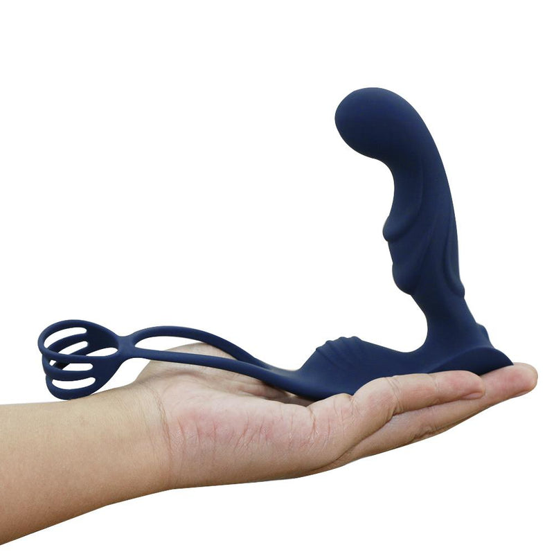 Experience Intense Pleasure with our Waterproof Prostate Vibrator - 12 Frequency Silicone Dildo with USB Charging and Wireless Remote Control for Couples, the Ultimate Erotic Sex Toy