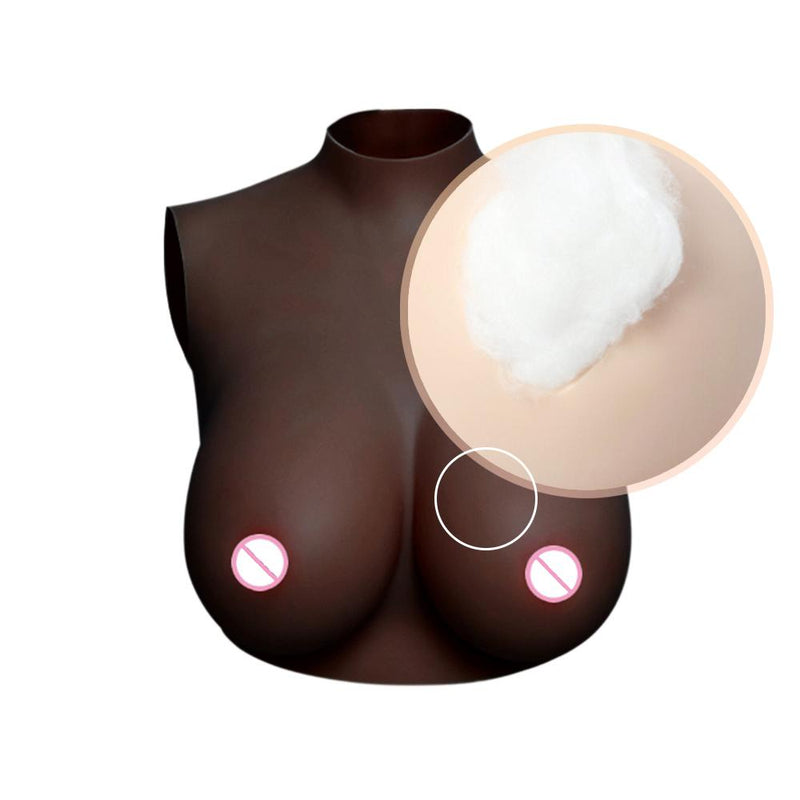 Transform Your Figure with Comfortable B Cup Silicone Breast Forms - Ideal Enhancer for Transgender, Performers & Crossdressers for Cosplay and Everyday Use