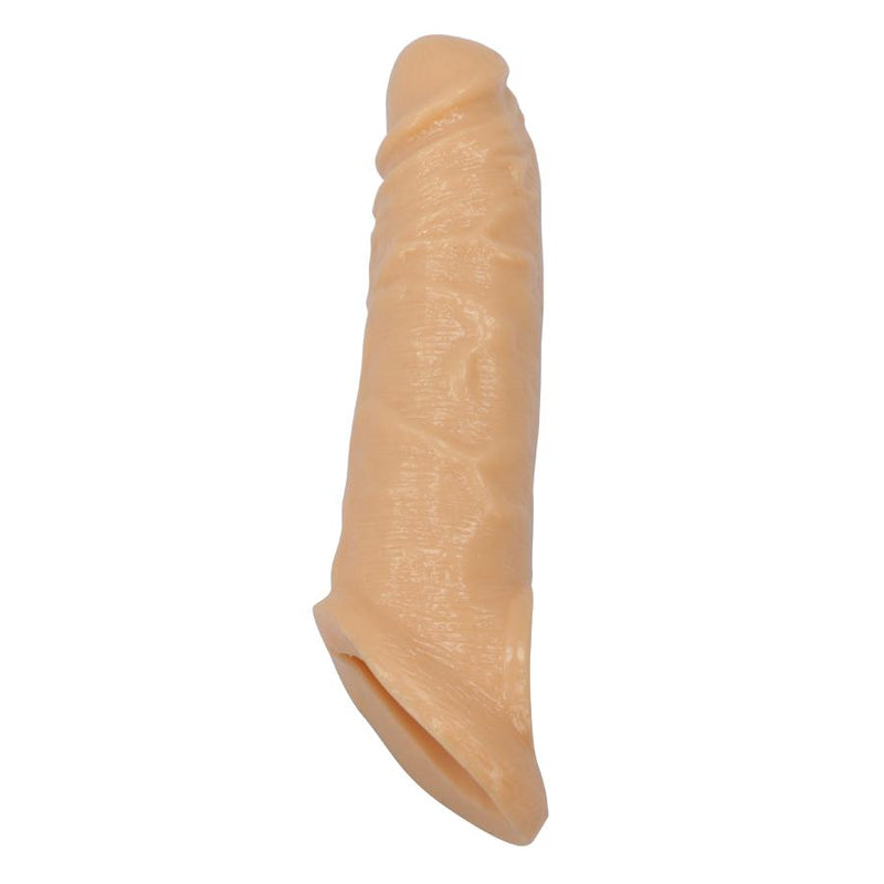 Enhance Your Sexual Experience with Safe and Realistic Silicone Penis Sleeve - Male Extender, Reusable Condom, and Enlarger Sex Toy for Men - A Must-Have Product on Amazon