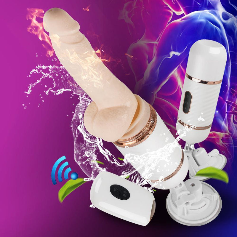 Experience Ultimate Pleasure with our Dildo Automatic Masturbator Multi Speed Thrusting Heat Penis Vibrator Sex Machine - Perfect for Women Looking for Realistic Sensations