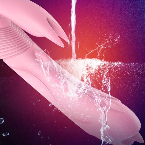 Experience Sensational Pleasure with our Waterproof Silicone Vibrator Masturbator - Intelligent Heating and G-Spot Stimulation for the Ultimate Female Adult Sex Toy in Pink