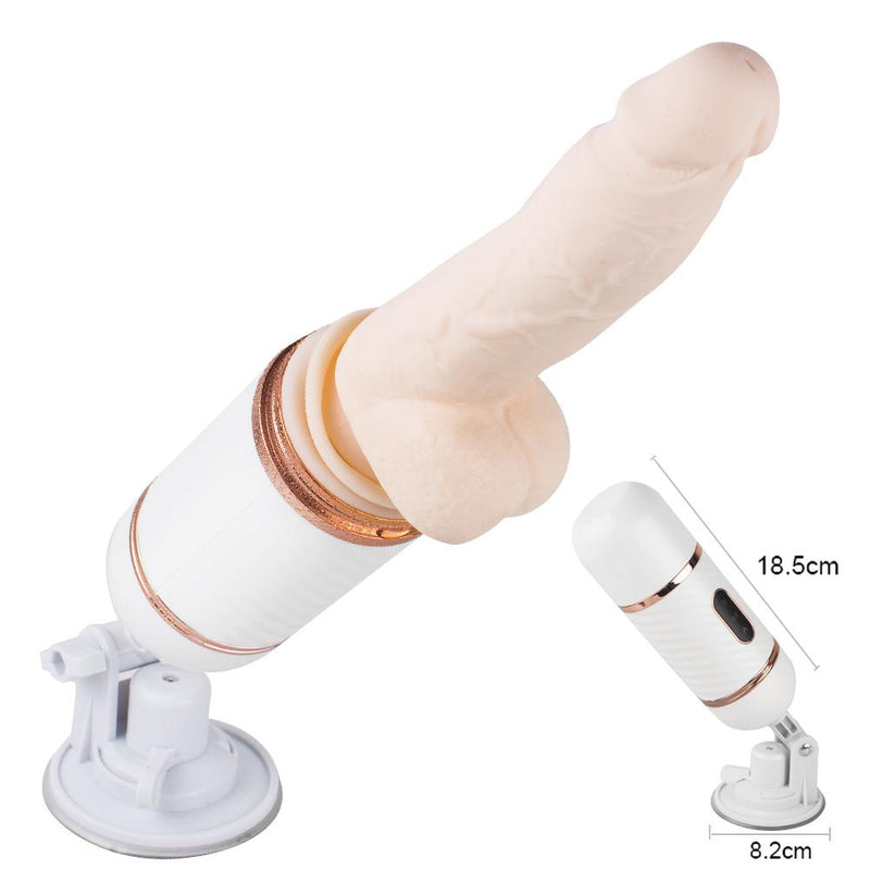 Experience Ultimate Pleasure with our Dildo Automatic Masturbator Multi Speed Thrusting Heat Penis Vibrator Sex Machine - Perfect for Women Looking for Realistic Sensations