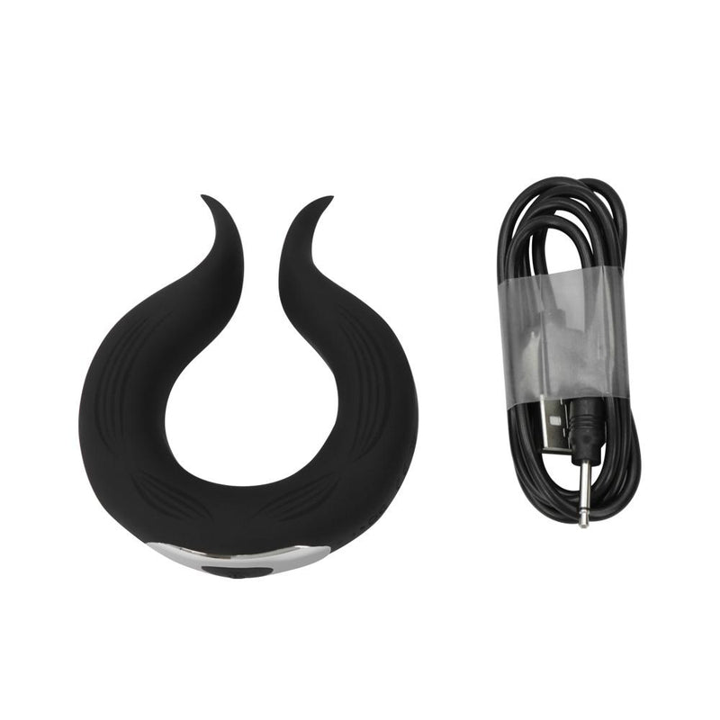 Enhance Your Pleasure with Waterproof Ten-Frequency Silicone Penis Ring Vibrator - Delay Stimulator for Men - Black - Perfect Adult Electric Sex Toy