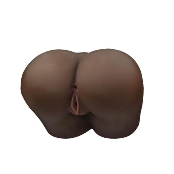 Experience the Ultimate Pleasure with our Lifelike Brown 3D Silicone Sex Ass Doll Vagina Anal Masturbator for Adult Male - Your Perfect Male Masturbator