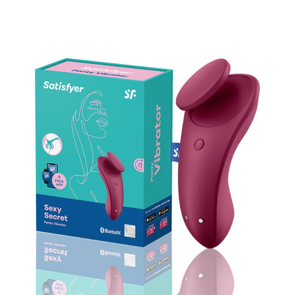 Sexy Secret Silicone G-spot Vibrator Portable Wearable APP Remote Control Clitoris Stimulator