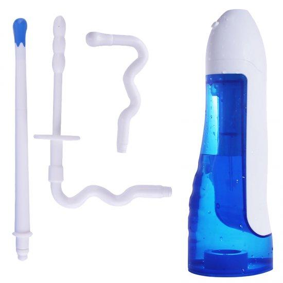 Automatic enema cleaning system with electric anus cleaner