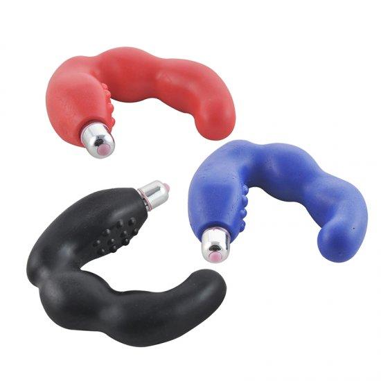 C type anal plug massage vibrator massager male