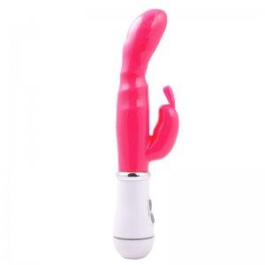 Waterproof multi-speed vibrator double G point massager