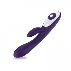 USB rechargeable massager, wireless bluetooth silicone and ABS female sex toys