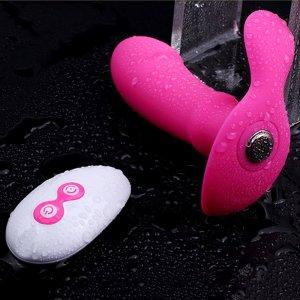 Waterproof wireless remote control vibrator rechargeable female sex toy