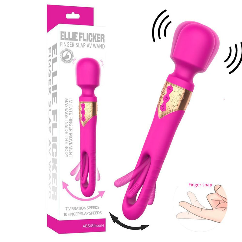 Finger Slap Vibrator Wand G Spot Vibrators Clitoral Stimulator Dildo Clit Vibrator