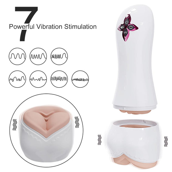 Automatic Male Masturbator Vibrating Sucking Masturbation Cup Simulation Vagina Blowjob Separable Sex Toy