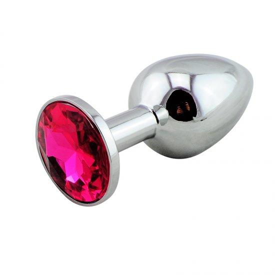 3pcs Portable Plug Metal Anal butt Crystal Jewelry Stainless Steel