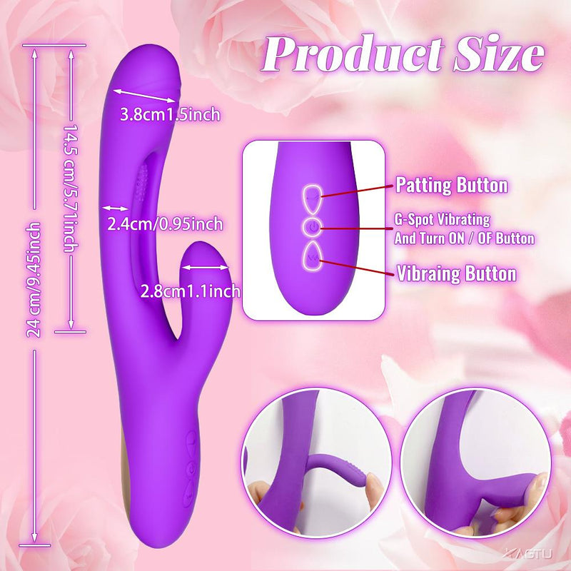 APP Bluetooth Control Rabbit Vibrator for Women