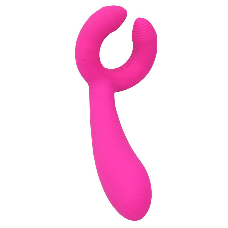 Experience Ultimate Pleasure with our Low-Noise Waterproof Dildo Nipples Stimulator 7 Modes Vibrator Clip in Safe Silicone Material - Perfect for Couples