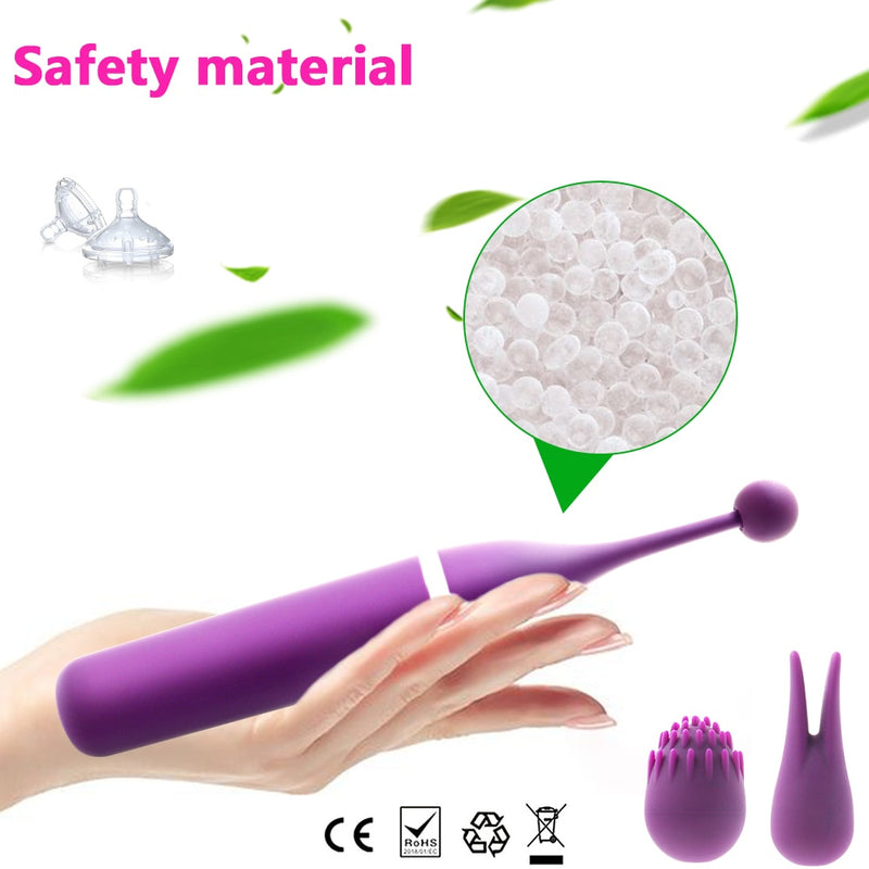 G-Spot Vibrators for Women 3 Caps Replacement Lick Clitoris Stimulator Nipple Massager