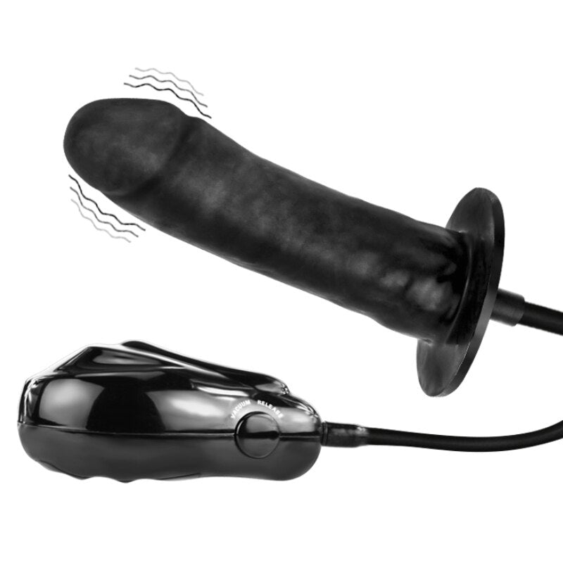 Resizable Inflatable Big Dildo Vibrator Sex Toys for Woman