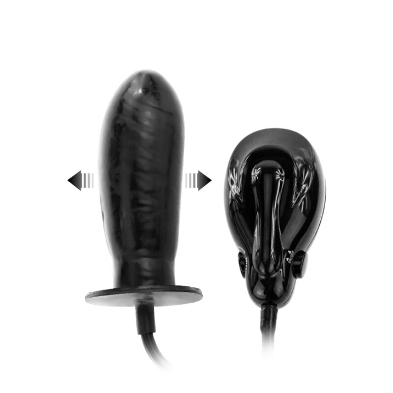 Resizable Inflatable Big Dildo Vibrator Sex Toys for Woman