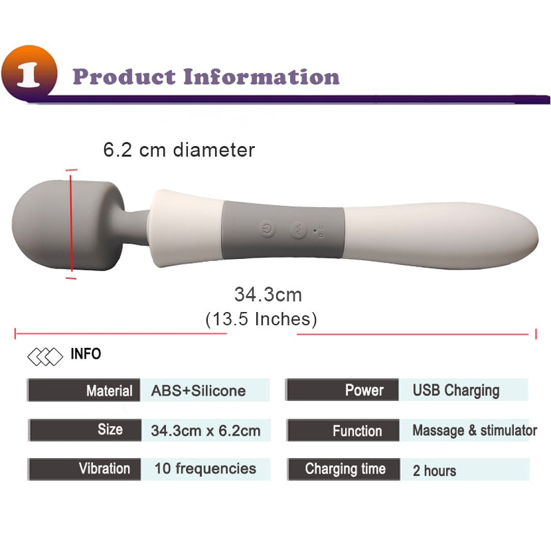 AV Magic Wand Powerful Vibrators for Women G Spot Body Massager