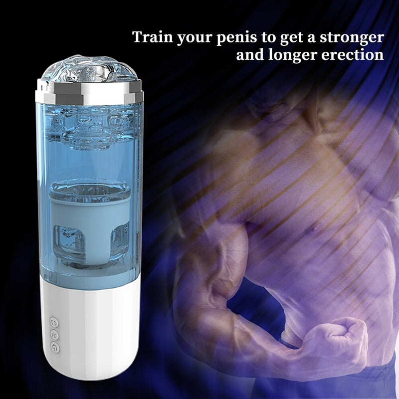 Automatic Telescopic Rotation Sex Machine Male Masturbator Cup best male masterbation toy