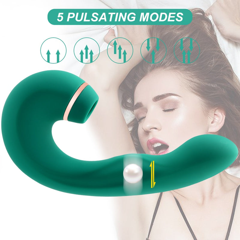 Sucking Vibrators for Women Vagina G Spot Clit Sucker Clitoris Stimulator Dildo Massager