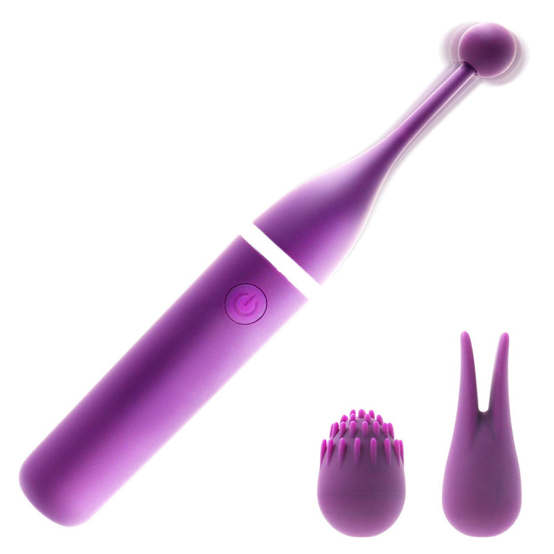 G-Spot Vibrators for Women 3 Caps Replacement Lick Clitoris Stimulator Nipple Massager