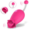 Flower Tongue Vibrator 10 Frequency Clitoris Stimulatior Vaginal Nipple Massager