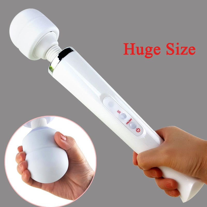 Magic Wand Vibrators USB Charge Big AV Stick Clitoris Stimulator