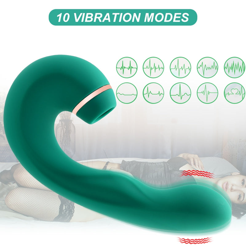 Sucking Vibrators for Women Vagina G Spot Clit Sucker Clitoris Stimulator Dildo Massager