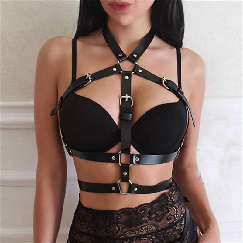 SM Sexy Harness Garter Body Strap Belt Stockings Gothic Sword Belts Women's Lingerie Sex Costumes