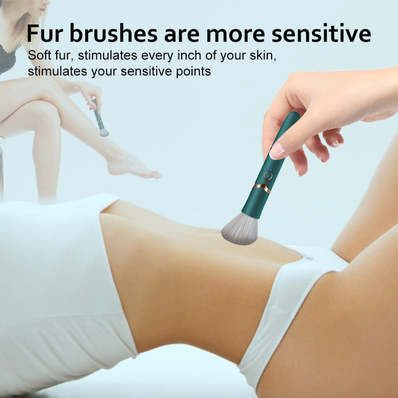 Sex Toy Vibrator Make Up Brush Magic Wand Dildo Vibrator