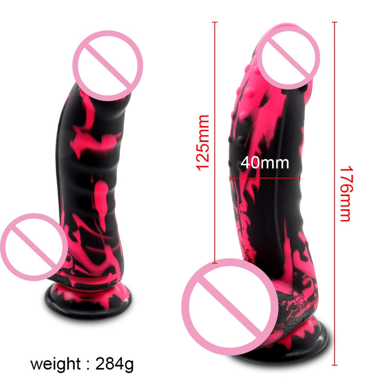 Dildo for Woman Masturbator Strapon Suction Cup Penis G-Spot Vagina Stimuator