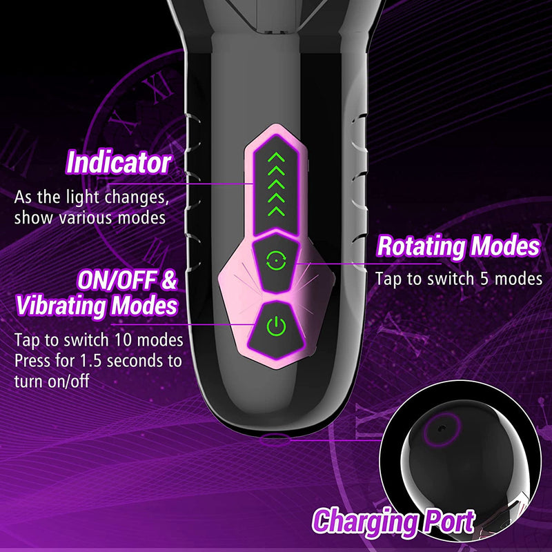 Male Masturbator Rotation Vagina Sex Toys For Men For Sex Piston Mastubator