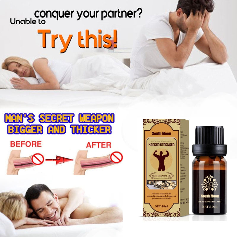 Thickening Growth Massage Enlargement Oil Sexy Orgasm Delay Liquid For Men