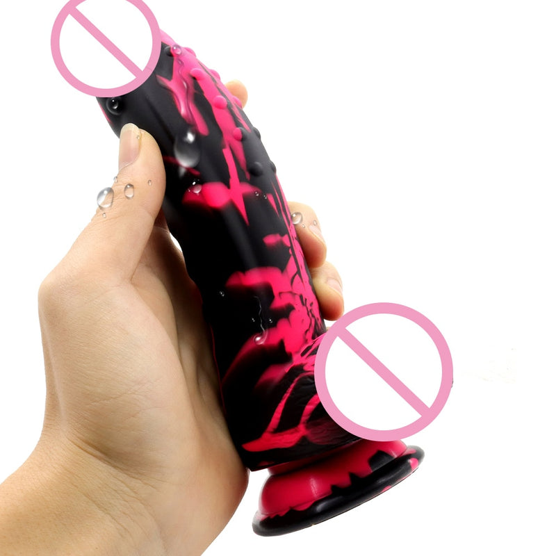 Dildo for Woman Masturbator Strapon Suction Cup Penis G-Spot Vagina Stimuator