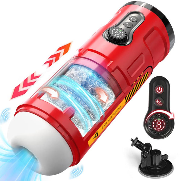 Automatic Piston 5*5*5 Vibration Thrusting  Vibrating 3 Modes Adult Sex Toys Real Vagina Vibrator Male Masturbator Cup For Man