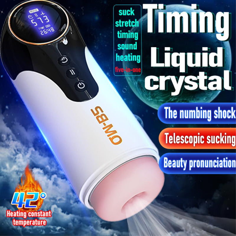 Airplane Cup  Electric Automatic Super Endur Artificial Realistic Vagina Male Penis Glans Trainer Masturbator Sex Tooys for Man