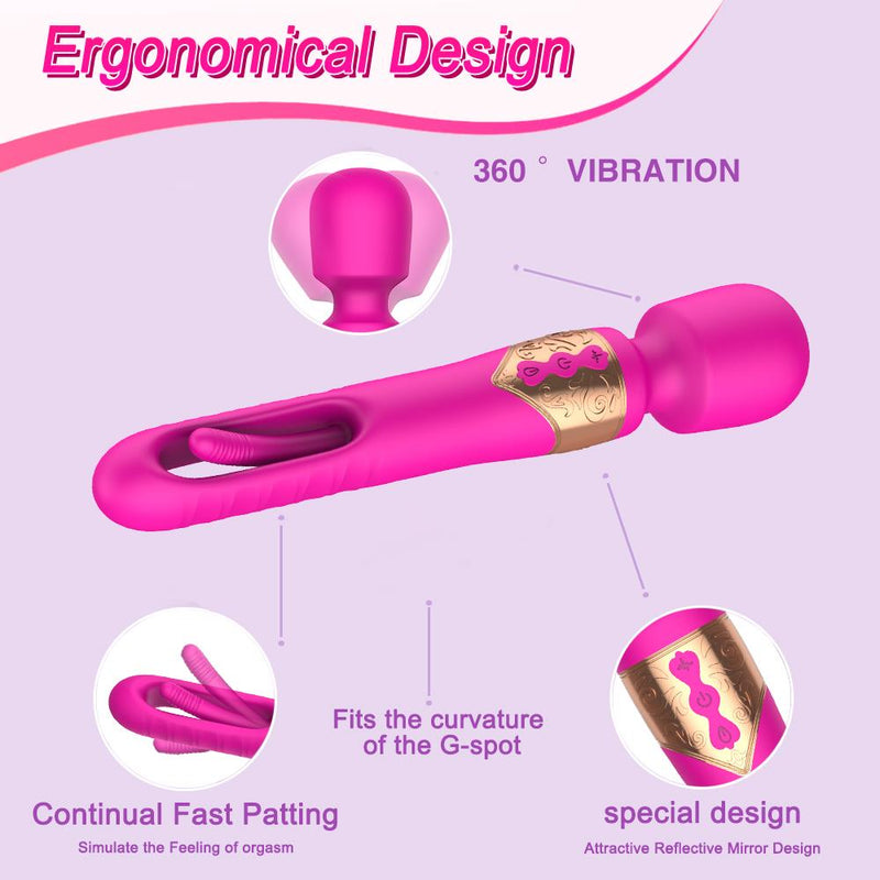 Finger Slap Vibrator Wand G Spot Vibrators Clitoral Stimulator Dildo Clit Vibrator