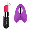 Clitoris Stimulator 2 In 1 Wireless Panty Vibrator Remote Control Lipstick