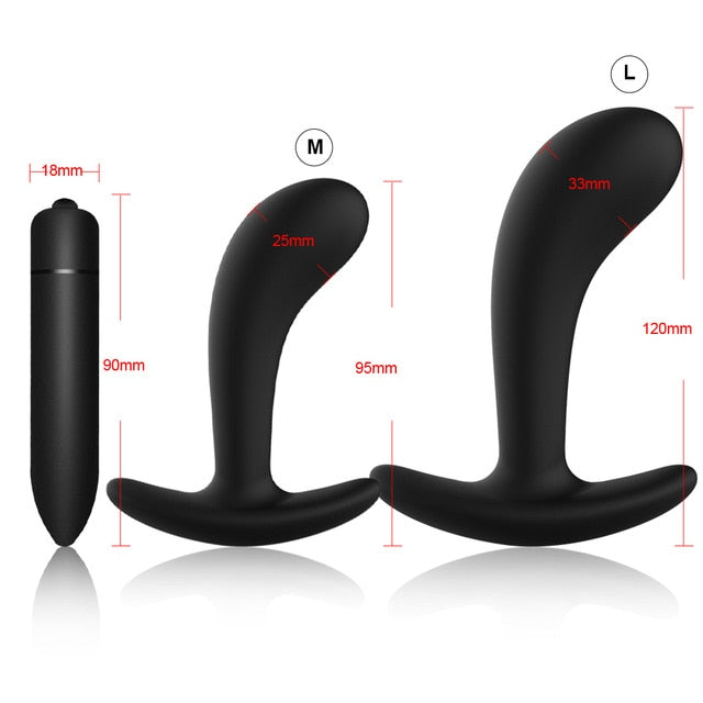 Morefeel Anal Butt Match 3 Piece Set For Beginners, Gay Toy Butt Match Prostate Massager