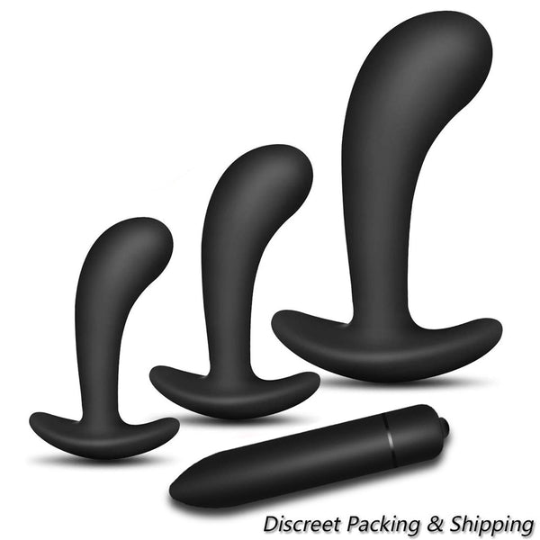 Morefeel Anal Butt Match 3 Piece Set For Beginners, Gay Toy Butt Match Prostate Massager