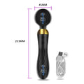 18 Speeds Powerful AV Magic Wand Vibrator for Women G Spot Clitoris Stimulator Dildo Dual Motors Toys