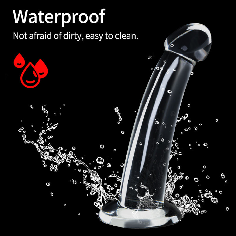 Clear Skin Dildo For Women Soft Silicone Penis With Sucker Female Masturbation Stimulaton anal dildo masterbation