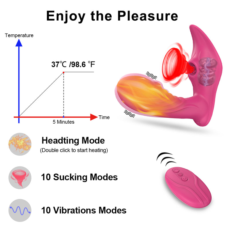 Vagina Sucking Vibrator 20 Speeds Vibrating Sucker Oral Sex Suction Clitoris Stimulator