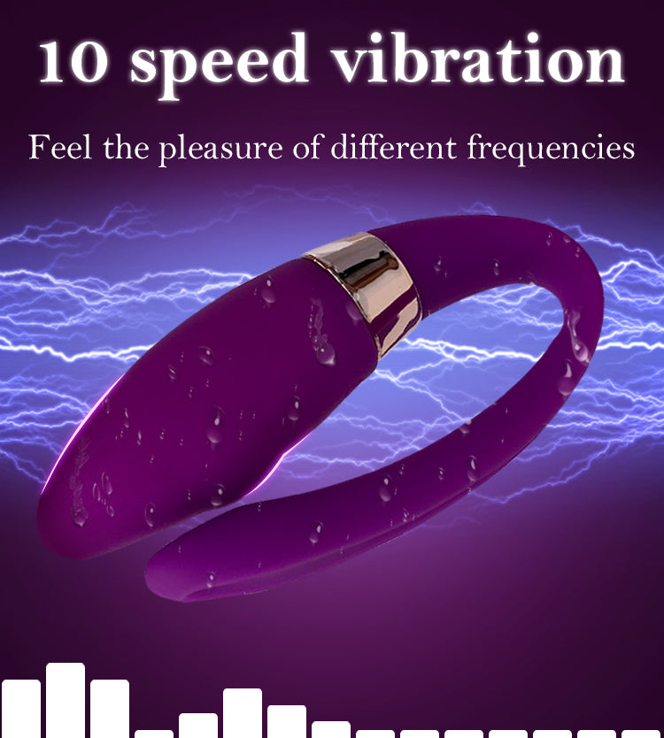 Couple Double Vibrator Dildo Clit G Spot Stimulator Vagina Vibrator Sex Toys Women